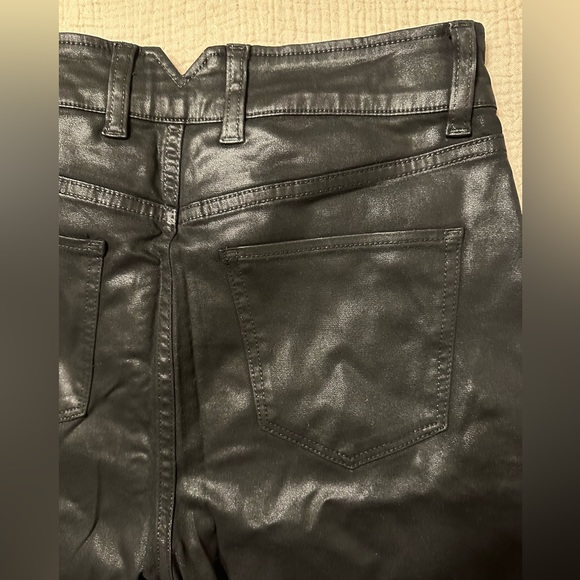 Joe’s Jeans The MIA coated denim long flare pants - Picture 2 of 10